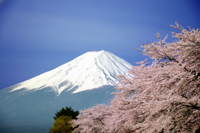 Nejvyšší hora Japonska fudži
