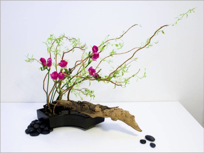 Tradiční japonské aranžování květin